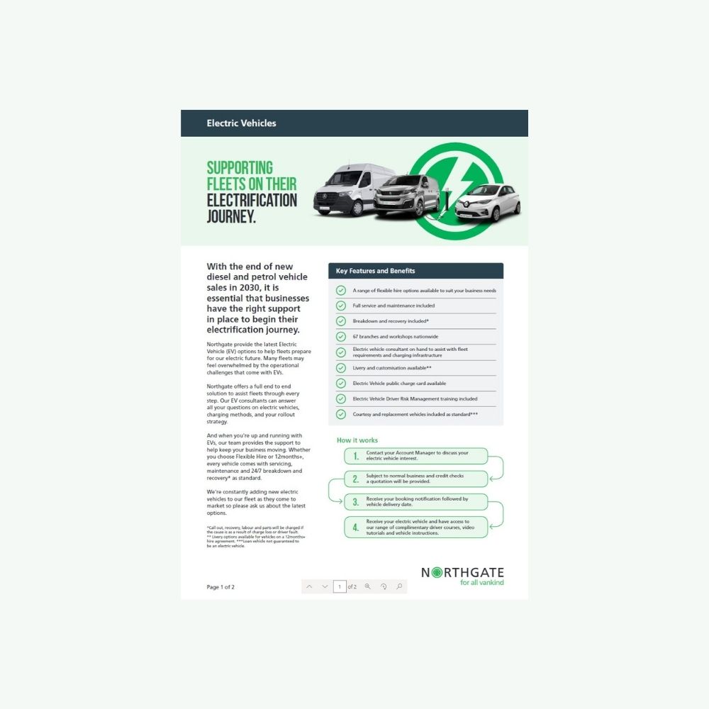 EV Factsheet